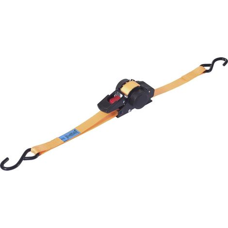 TOOLCRAFT TO-10283835 Sangle de serrage à enroulement automatique Force de traction LC : arrimage plaquant (simple/dire (1/4)