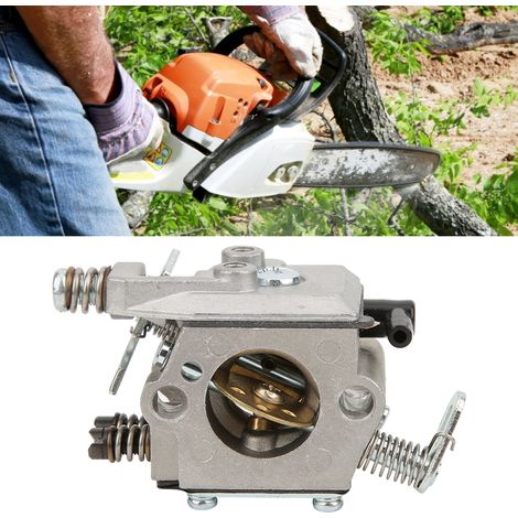 Kit carburateur, bougie d'allumage et filtre à carburant compatible avec les tronçonneuses STIHL 017, 018, MS170 et MS180. (1/5)
