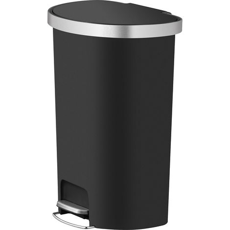 EKO, Poubelle à pédale Hana mi-ronde, capacité 55 l, l x h x p (1/5)