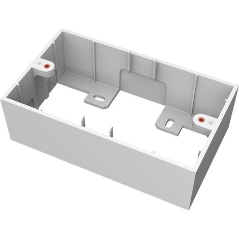 Scatola di derivazione Vision Techconnect3 a 2 moduli, TC3 BACKBOX2G