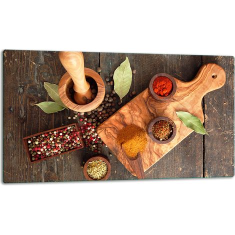 Tabla de cortar de cristal de 52x30 cm para cocina (1/5)