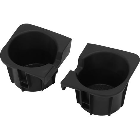 paire de porte-gobelets pour console centrale, antidérapants, référence 66991-04012, gauche et droite, pour Tacoma 2005-2017 (sièges baquets uniquement). (1/5)