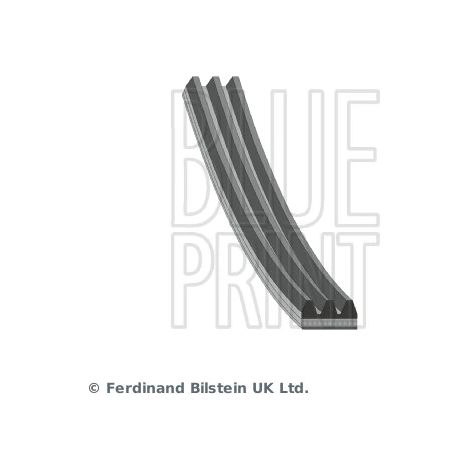 Courroie trapézoïdale à nervures Blue Print AD03R763 FORD 0K954-18-381 2 383 422