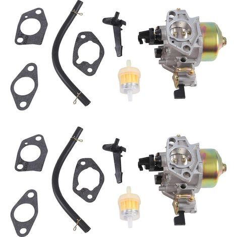 Lot de 2 carburateurs compatible avec générateurs Honda GX340/GX390/GX420 11/13HP, remplace 16100-ZF6-V01. (1/5)