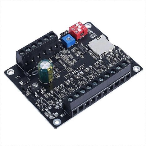 Module de lecture vocale MP3 30 W DY-L30T, amplificateur de puissance pour lecteur de musique à 9 déclencheurs, carte TF 32 Go max. W RK (1/5)