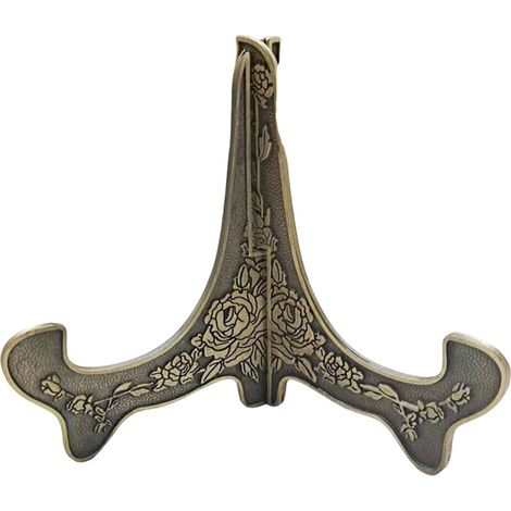 Supporto per targa in lega di zinco resistente da 8 pollici - bronzo