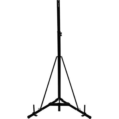 Sacco da boxe pieghevole 68kg Struttura pensile regolabile in altezza 182cm - 230cm Attrezzatura per arti marziali Boxe Base a triangolo stabile Supporto per piastra di peso in acciaio resistente