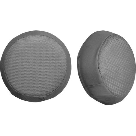 Duka Round-Fit x2, copri poggiatesta speciali - Grigio (1/2)