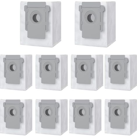 Sac Aspirateur - Pour Roomba i7 i7+ i7 Plus i8 i8+ S9 S9+ i3 i3+ i4 i4+ i6 i6+ j7 j7+ E5 E6 E7 - Capacité Élevée - Lot de 10 (1/5)