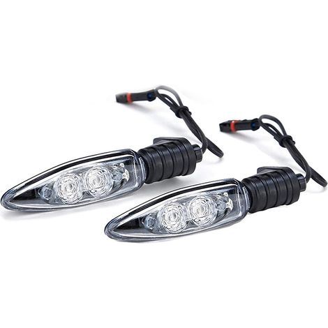 Moto LED Clignotants Indicateurs Clignotants Remplacement pour -R1200GS G310R G310GS F800GS F700GS, Avant