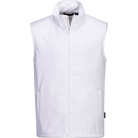 Chaleco softshell Print & Promo (2 capas) corta vientos TK22 XL Blanco