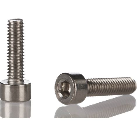 Vis à six pans creux, M5 x 25mm, en Acier Inoxydable ( Prix pour Boîte de 50 )