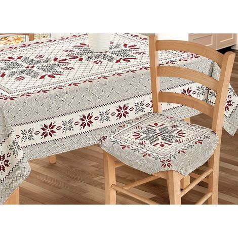 Set Cuscini Coprisedia Imbottiti Cinigliati Sfoderabili Modello Tricot Made In Italy, misuraAletta 6PzcoloreTricot (1/4)