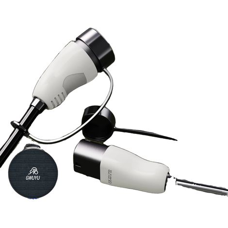 Câble de recharge EV, compatibilité Type 2, design portable, 3P-32A-22KW-BAG (1/2)
