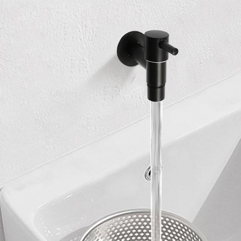 Schwarze Badezimmer Wandarmatur Gartenarmatur Waschmaschine Wasserhahn