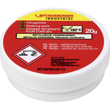 Rothenberger Lötfett Dose 20 g Löten & Abflammgeräte