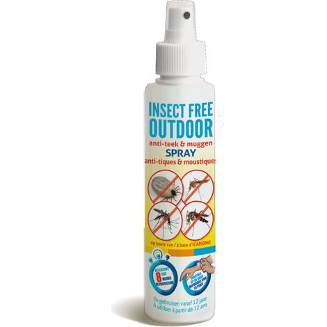 Spray anti-tiques et anti-moustiques BSI pour adulte 200ml