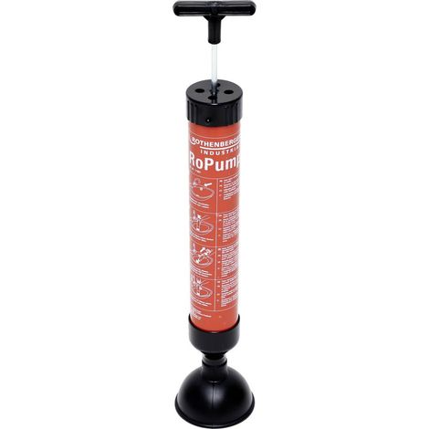 Rothenberger – Déboucheur de canalisation à pompe double action – Écologique sans produits chimiques – Élimination des bouchons dans siphons et conduites