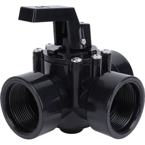 Swimming Pool Valve Diverter G1-1/2IN ABS Three-Way Positive Seal for 4517 Spas (1/5)