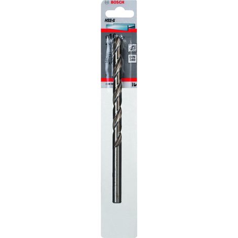 Foret à métaux HSS-G long, DIN 340, Ø 10mm, longueur utile 121mm (1/2)