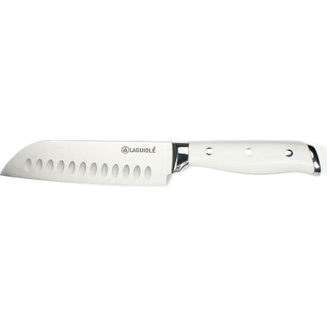 LAGUIOLE CUISSON - Couteau santoku blanc 29cm - "Elégance" (1/3)