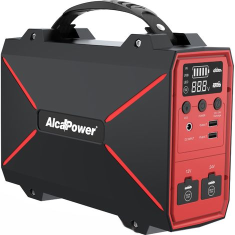 Démarreur D'Urgence Professionnel 12-24V 4000A Avec Batterie Externe 42000Mah Et Lampe Torche Led Intégrée Pour Véhicules Lourds Et Légers (1/5)
