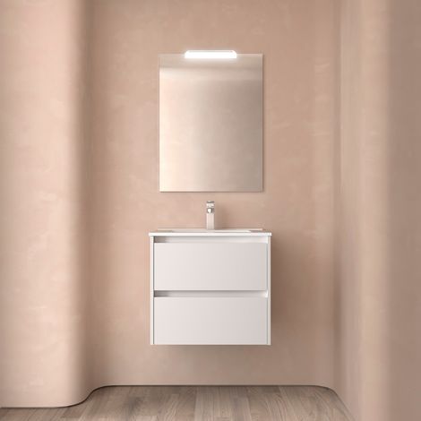 Salgar Noja Komplett-Set 600 2 Schubladen White Satin (1/4)