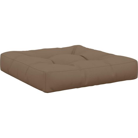 Coussin de siège 1 pièce VIANEN 100 % polyester Taupe – canapé (1/5)