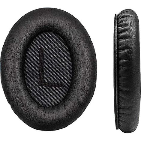 Coussinets d'oreille de rechange pour casques Quiet Comfort 35 (QC35) et 35 II (QC35 II) (noirs) (1/5)