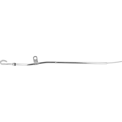 Tube de jauge d'huile moteur en acier inoxydable chromé argenté, outil de remplacement pour moteurs Ford 302 et 351C Cleveland. (1/5)