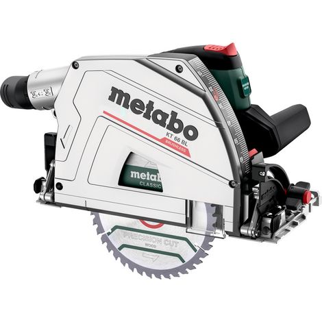 Sega circolare a tuffo Metabo KT 66 BL in metaBOX 340