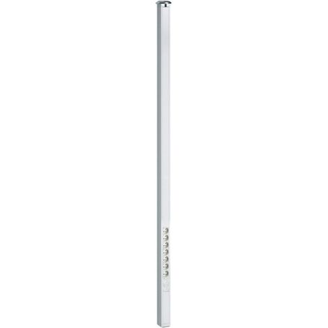 Colonne officea simple face fixation vérin 2700-3000mm RAL9016 Pure (DAS4527009016)