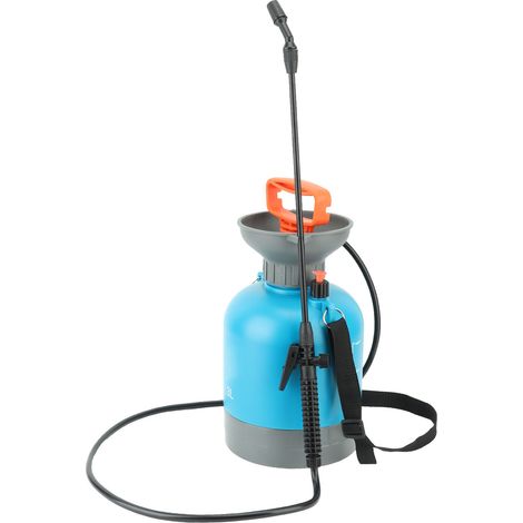 Pulvérisateur à pression portable et résistant pour pelouse et jardin, grande capacité, 3 L, bleu. (1/5)
