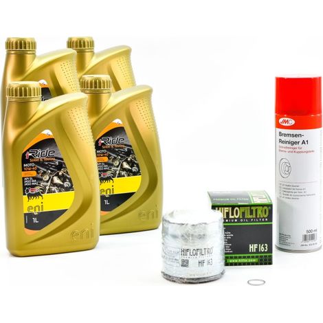 Kit Entretien Vidange pour BMW R 1100 RT de 1996 à 2001 - ENI I-RIDE MOTO 10w40 4L