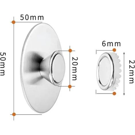 1Pc acier inoxydable aimant aspiration porte-savon salle de bain sans poinçon mural étagère à savon tenture murale égouttoir crochets