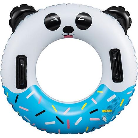Bouée gonflable pour bébé avec poignée, pour la piscine et la plage, les fêtes aquatiques, support récréatif pour une utilisation supervisée dans l'eau.-AquaForge (1/4)