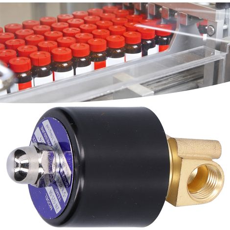 2W-025-08 Zweipunkt-Magnetventil, normalerweise geschlossen, Wassermagnetventil, Luftventil, 24V AC Membranmagnetventil (1/5)
