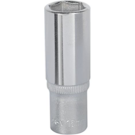 Sealey S3816D Premier Deep Socket 3/8"Sq Drive 16mm
