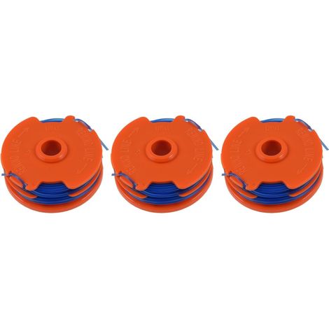 3 x Spool &amp Line For Qualcast GGT4502 & GGT600A1 Strimmers 5 Metre (1/6)