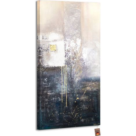 Gemälde Fragmente auf Keilrahmen 100x50 cm (1/5)