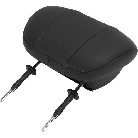 Car Seat Headrest, Universal Memory Foam Pillow in PU Leather with Metal Support, 150mm Stem Distance for Most Vehicles (1/5)