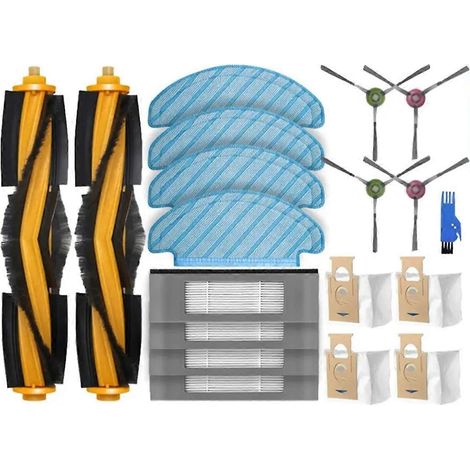 Sacs à poussière pour filtres à brosse latérale principale Ecovacs DEBOT OZMO T8+ / T8 Max (1/5)