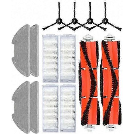 Compatible avec le robot aspirateur-laveuse Mi Robot Vacuum-Mop 2 Pro/Lite MJST1SHW MJSTL : brosse latérale, filtre HEPA, lingette de lavage, pièces détachées pour aspirateur. (1/5)
