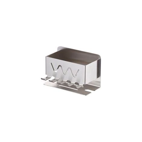 Support mural pour brosses à dents de douche, 4 emplacements, adhésif, en acier inoxydable, compatible avec Colgate (1/5)