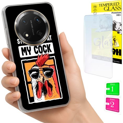 Schutzhülle für Honor Magic7 Lite: Foto-Schutzhülle + 9H-Glas (1/5)