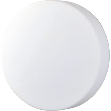 Plafonnier Led Graff 18W 3000K Blanc En Métal Et Verre Soufflé Ø300Mm - Lampe De Plafond Design Pour Éclairage Intérieur Moderne (1/3)