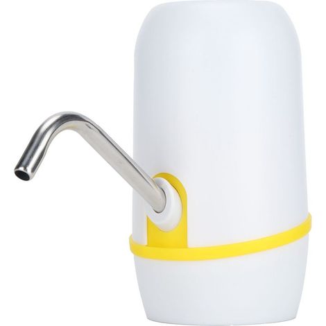 Universeller elektrischer Wasserspender mit tragbarer, per USB aufladbarer Flaschenpumpe, Weiß (1/5)