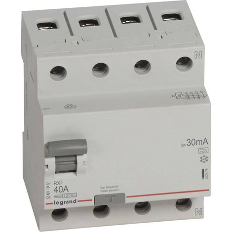 LEGRAND 402075 RX3 FI 40 A 4P 30 MA A
