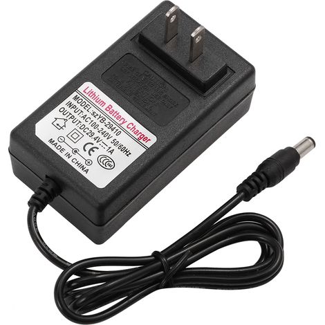 Chargeur batterie 29.4V 1A pour trottinette électrique gyropode smart balance - Adaptateur secteur 100-240V (prise US) (1/5)