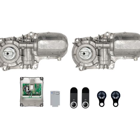 900KUND2KS - Kit Para Puertas Batientes De Hoja 3,5 M 230 Vac Automatización Con Llave Bajo Kit Kund2ks